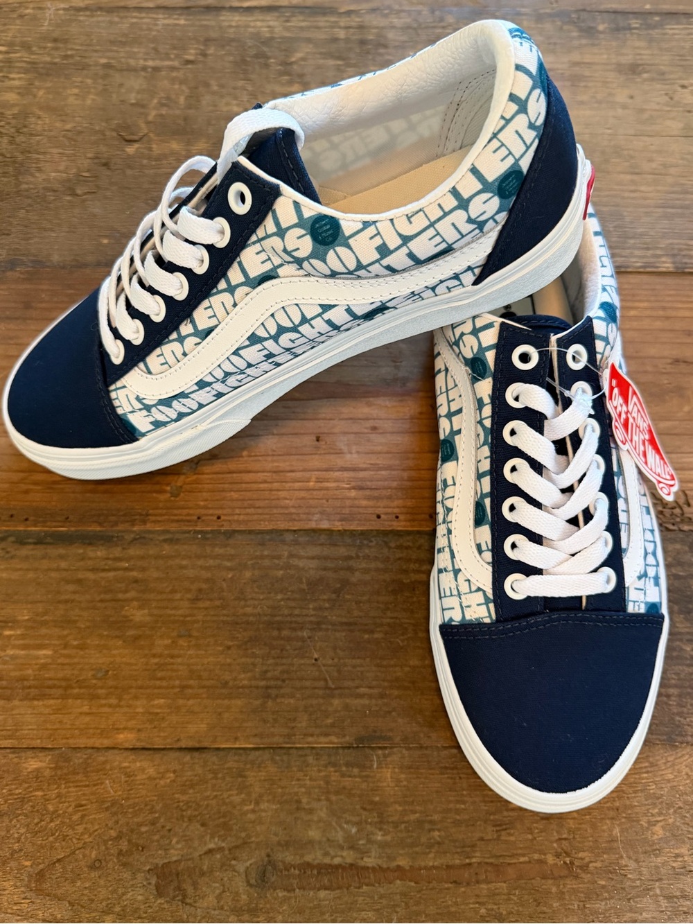 Foo Fighters x Vans Customs Old Skool Shoe